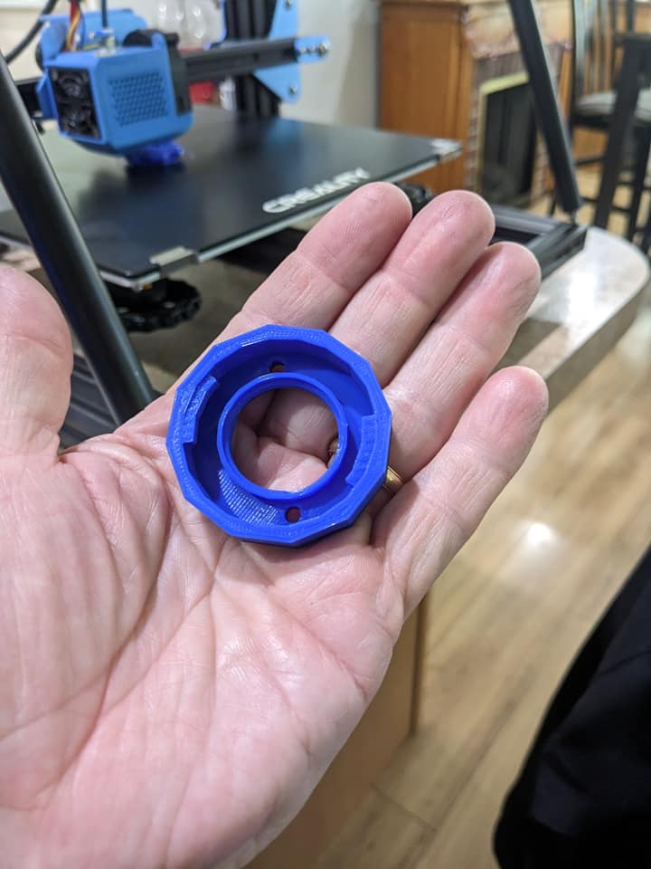 RV Freshwater Fill to Garden Hose Adaptor